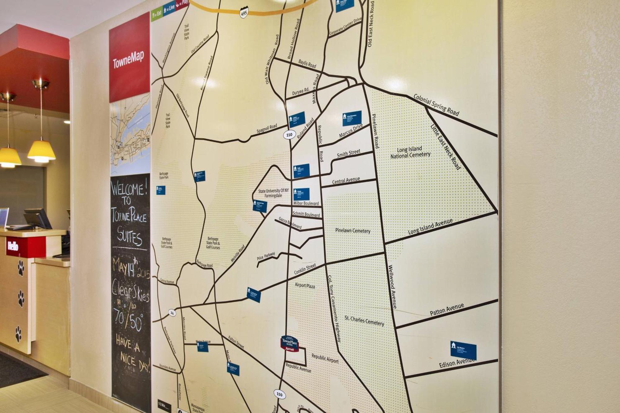 Towneplace Suites Republic Airport Long Island פרמינגדייל מראה חיצוני תמונה